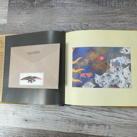 Griffin & Sabine Hardcover Book Bundle by Nick Bantock Set of 2 Illustrated - Picture 5 of 10